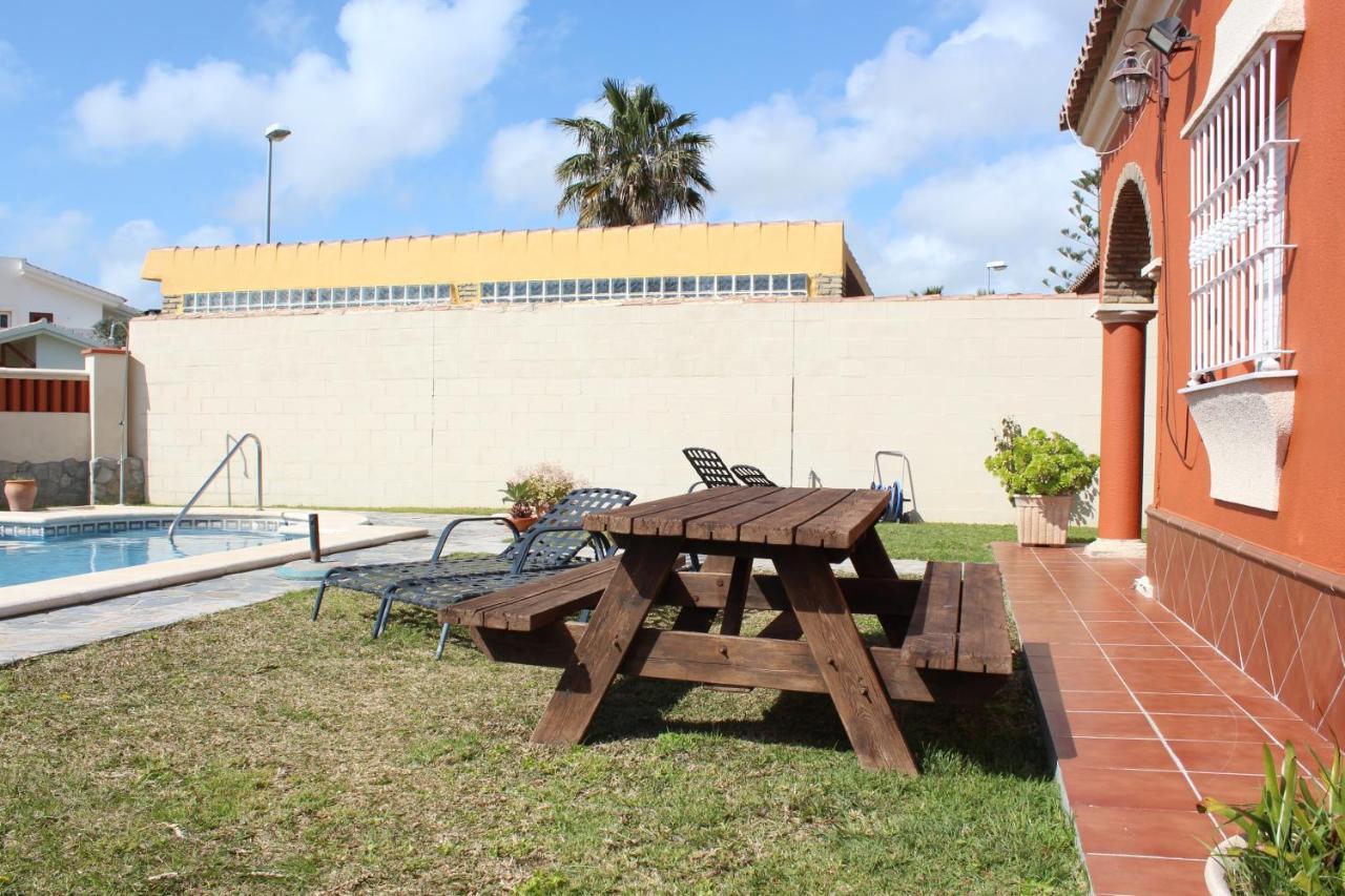 Chalet Marisma Con Piscina Privada Chiclana de la Frontera Exterior photo